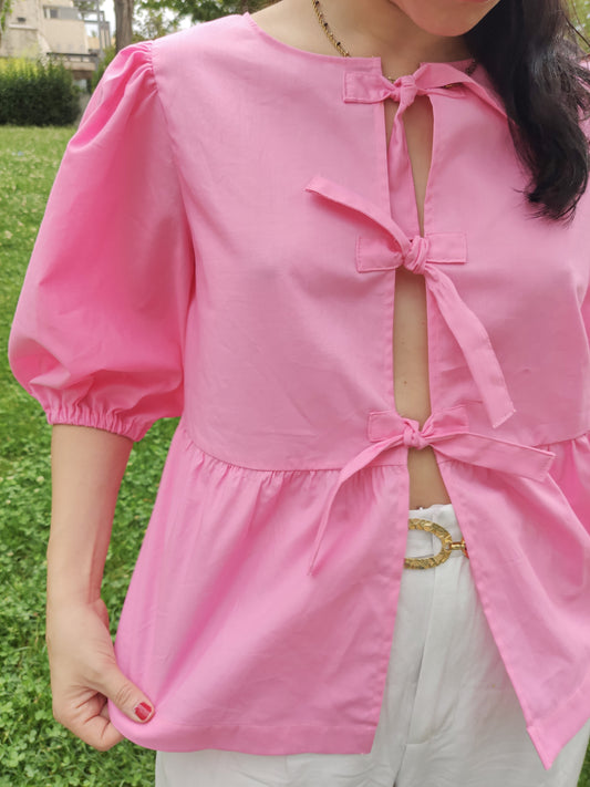 Blusa Silvestre Rosa