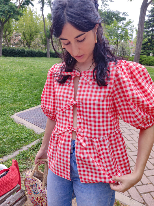 Blusa Silvestre Vichy