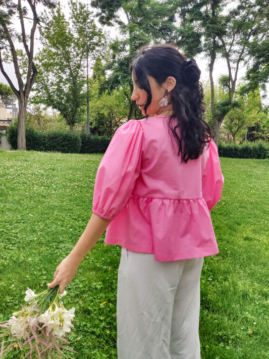Blusa Silvestre Rosa